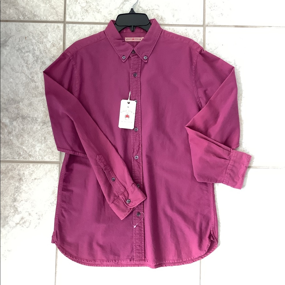 AGAVE DENIM BUTTON DOWN LONG SLEEVE